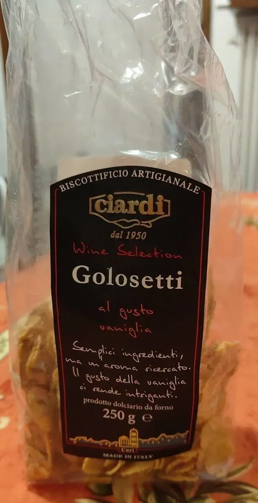 Golosetti al gusto vaniglia