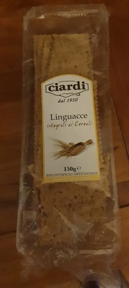 Linguacce integrali ai cereali