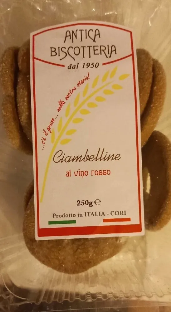 Ciambelline al vino rosso