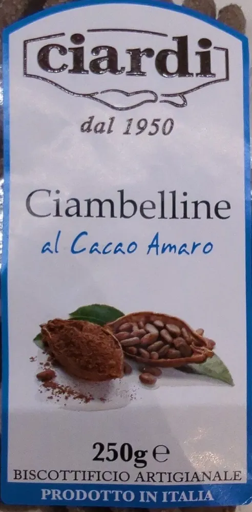 Ciambelline Al Cacao Amaro