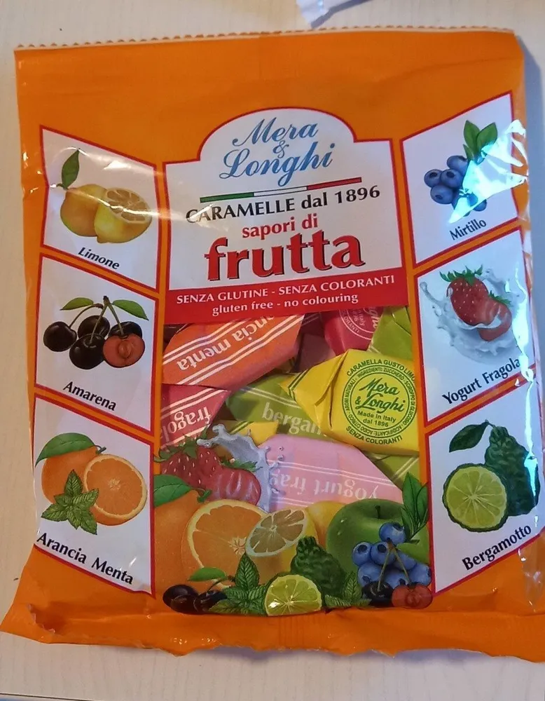 Caramelle sapori di frutta