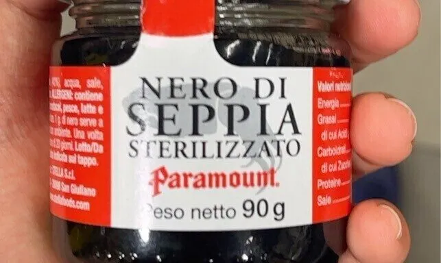 Nero di seppia sterilizzato