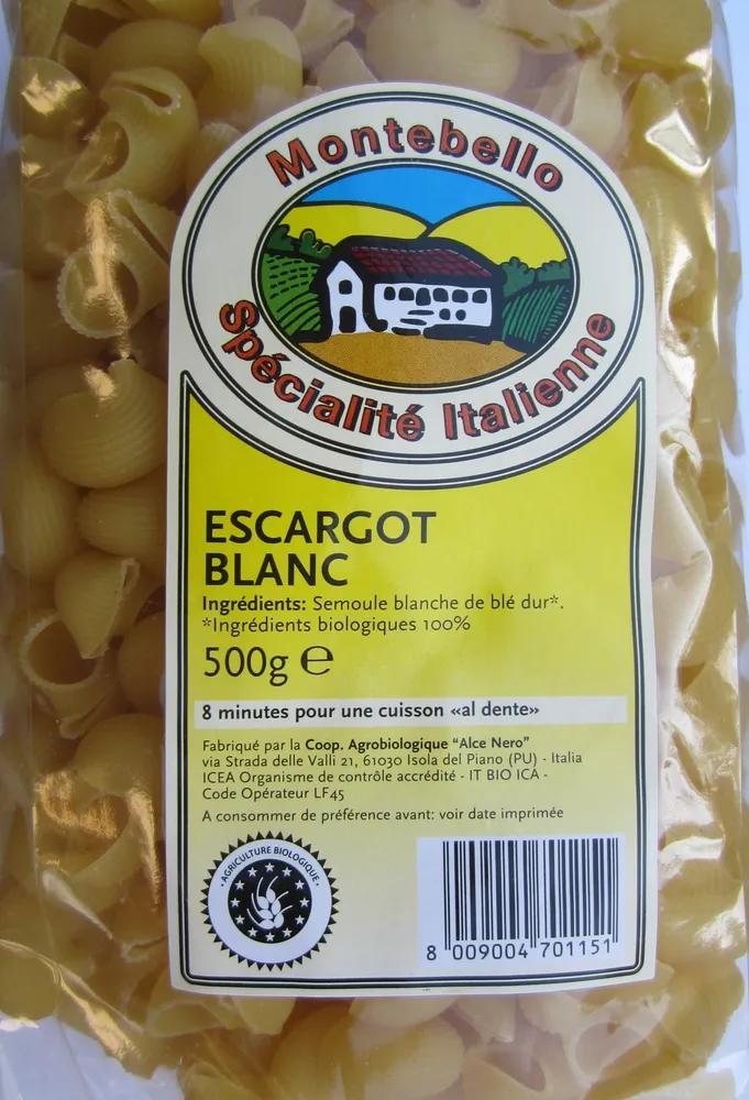Escargot blanc