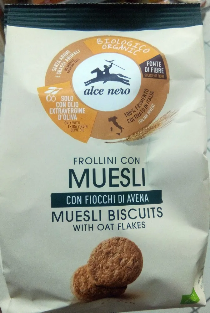 Frollini con muesli