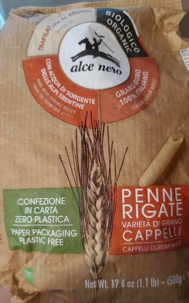 Penne Rigate variétés de chapeaux senatore de blé