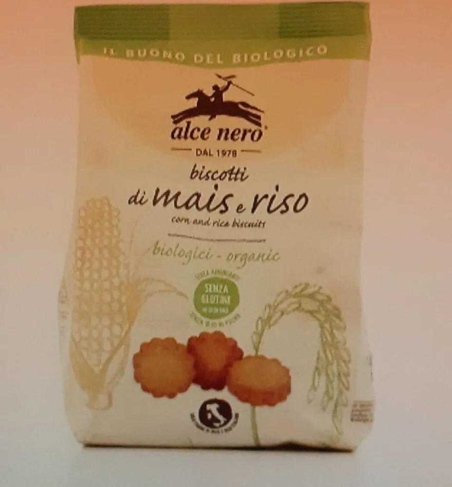 Biscotti di mais e riso