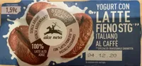 Yougurt con latte fieno stg italiano al caffè