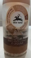 Gallette riso integrale e legumi