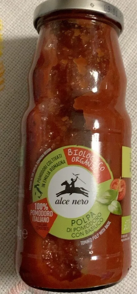 Polpa di pomodoro con basilico