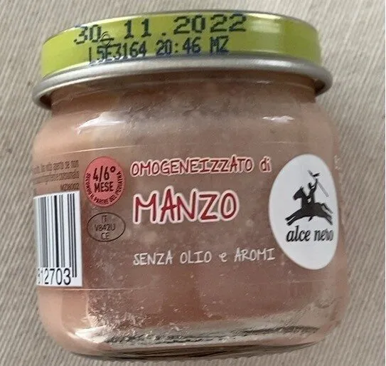 Omogeneizzato manzo