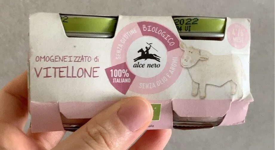 Omogeneizzato di vitellone