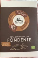 Uovo di cioccolato fondente