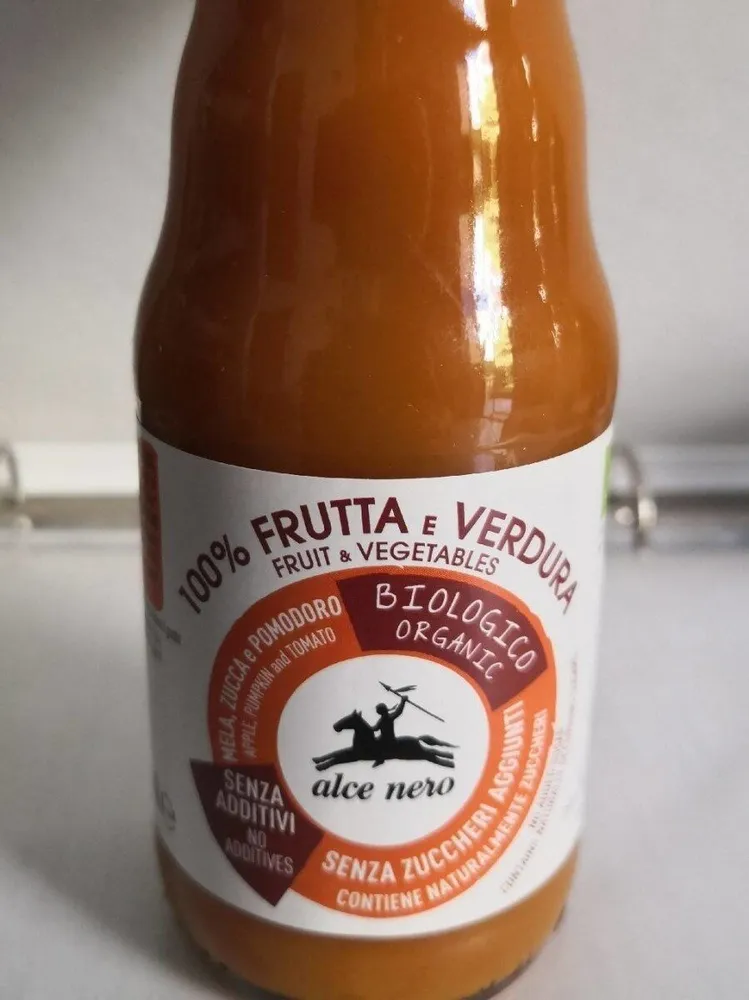 100% frutta e verdura