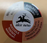 Nocciole ricoperte di cioccolato fondente