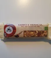 Spelt and orange peel bar