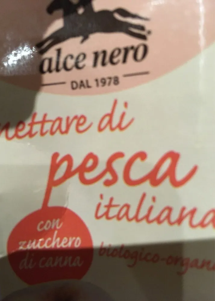 Nettare di pesca italiana