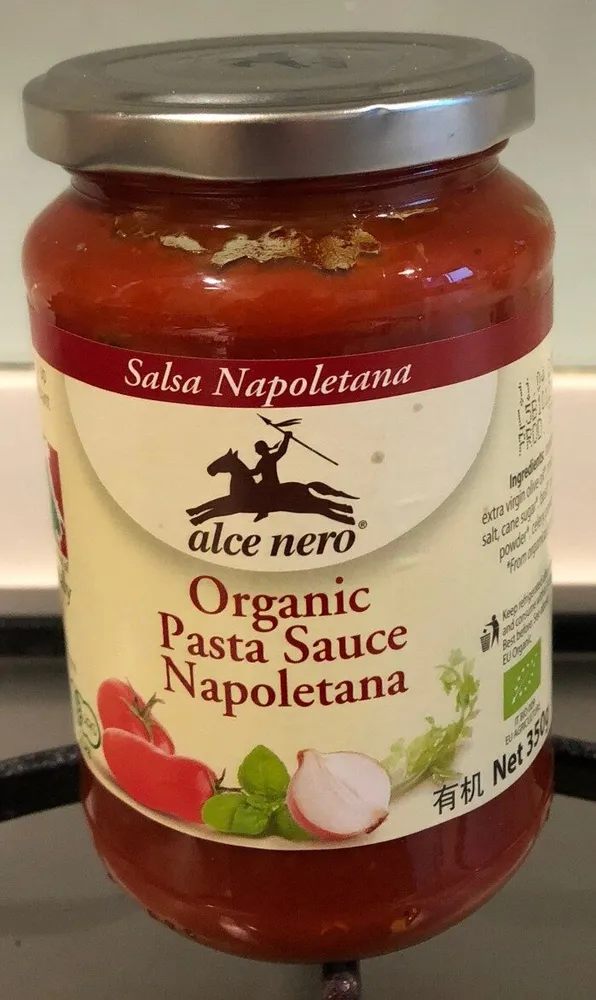 Organic pasta sauce napoletana
