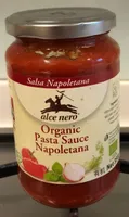 Organic pasta sauce napoletana
