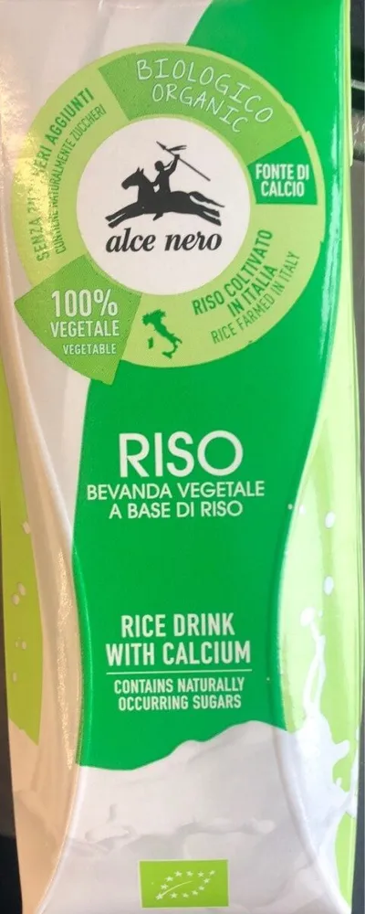 RISO BEVANDA VEGETALE A BASE DI RIDO