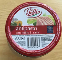 Antipasto con tonno in salsa