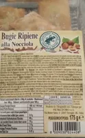 Bugie ripiene alla nocciola