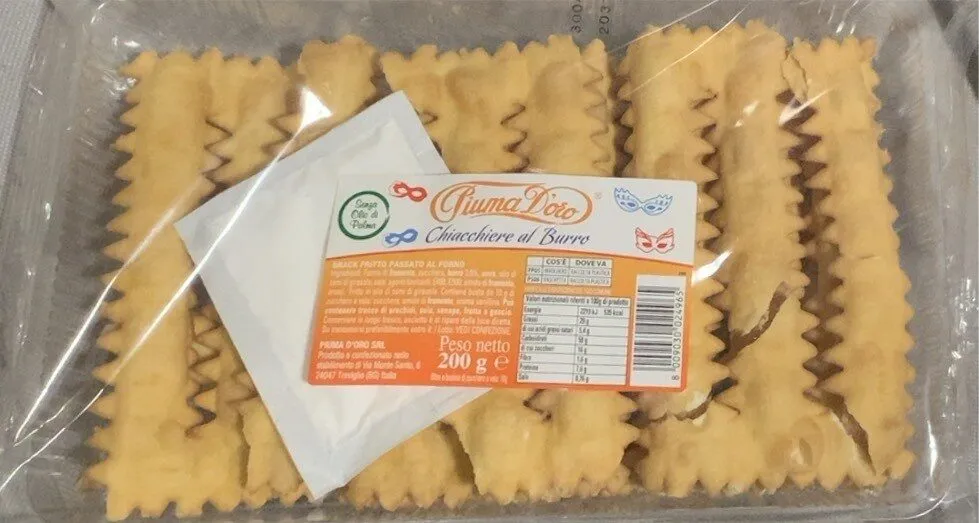Chiacchiere al burro
