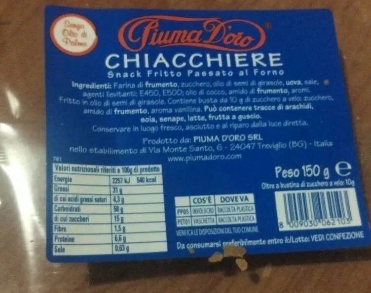 Chiacchiere