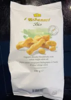 Organic chuncky breadsticks with extra virgin olive oil