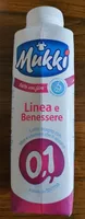 Latte magro con fibre