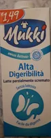 Mukki Latte Alta Digeribilità parzialmente scremato