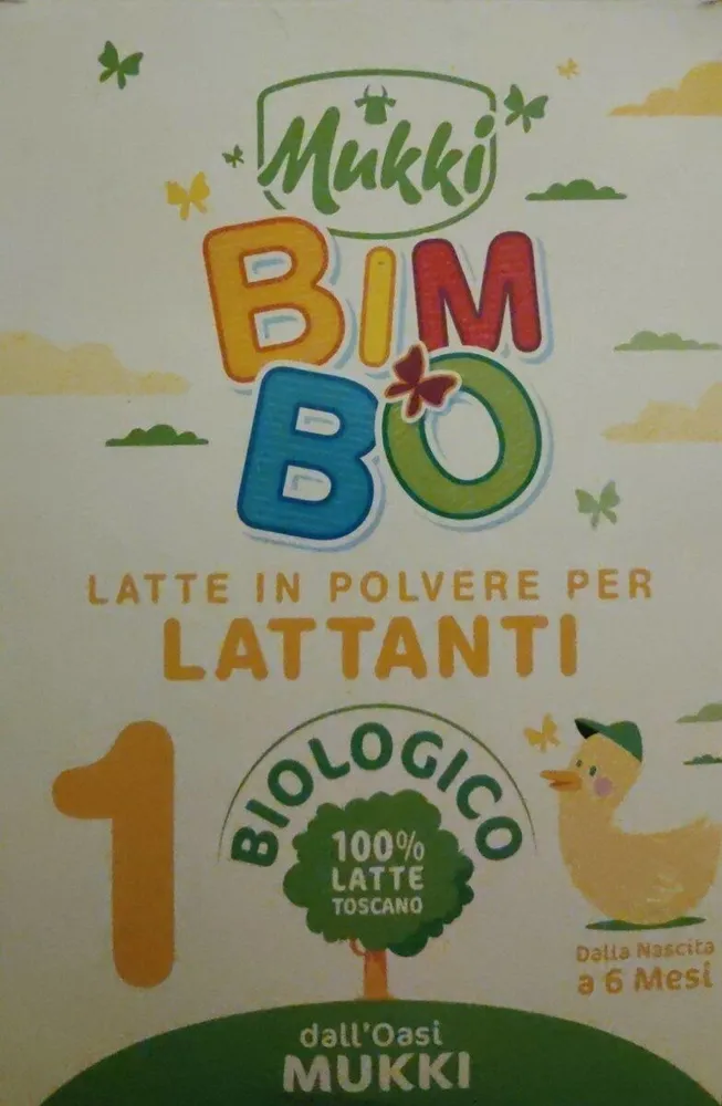 Latte in polvere per lattanti biologico 1