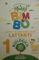 Latte in polvere per lattanti biologico 1