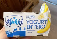 Yogurt intero alla banana