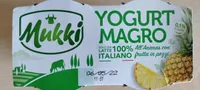 Yogurt magro ananas