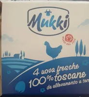 Uova fresche  Mukki 100% Toscane