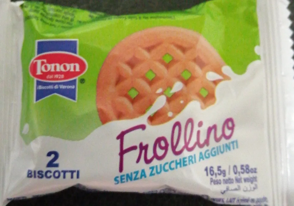 Frollino senza zuccheri aggiunti
