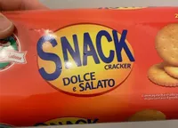 Snack cracker dolce e salato