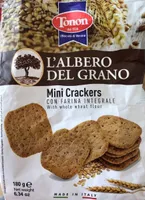 Mini crackers avec farine complète