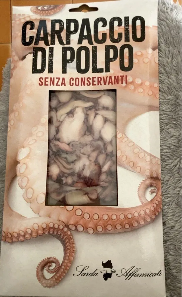 Carpaccio di Polpo