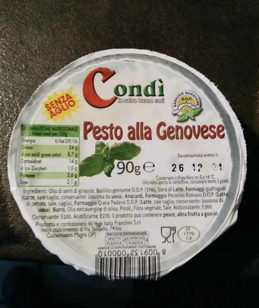 Pesto alla genovese