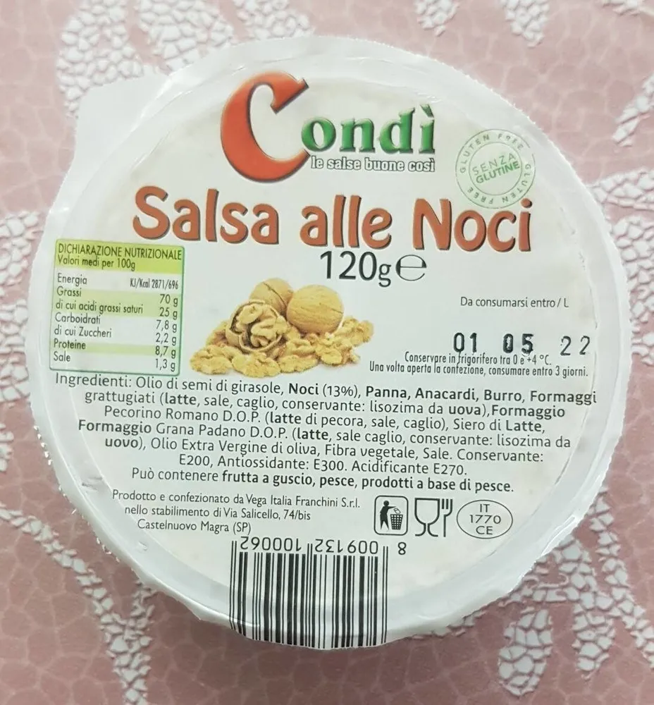 Salsa alle noci