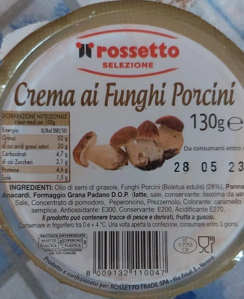 Crema ai Funghi Porcini