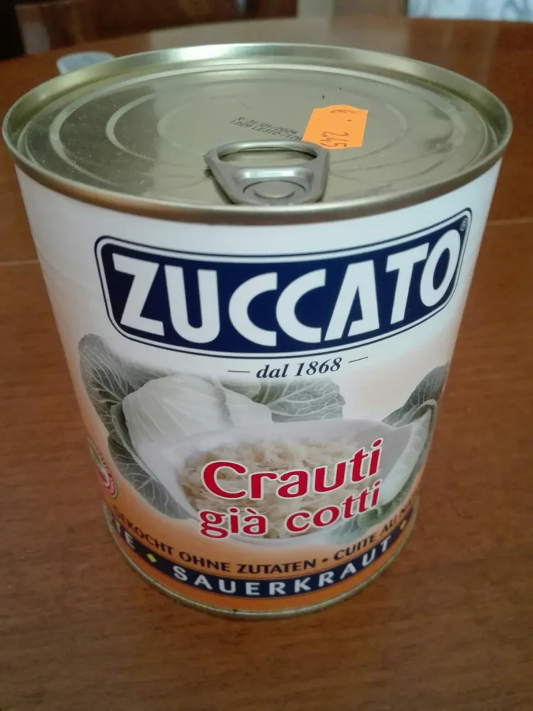 Crauti già cotti