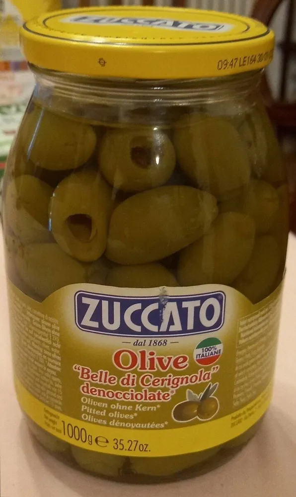 Olive Belle di Cerignola denocciolate