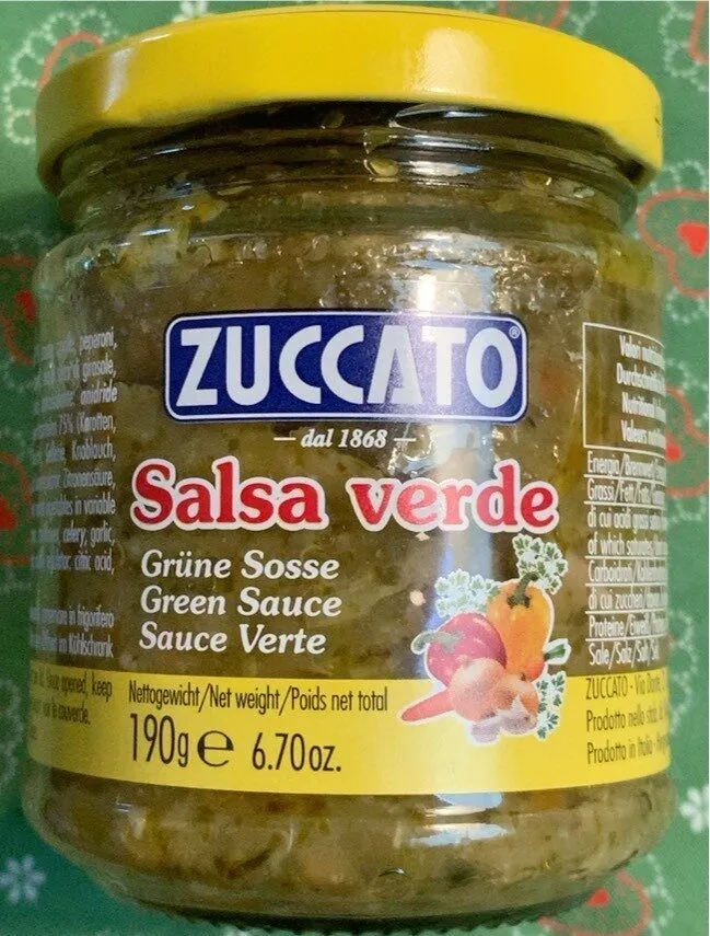 Salsa Verde di Verdure Miste