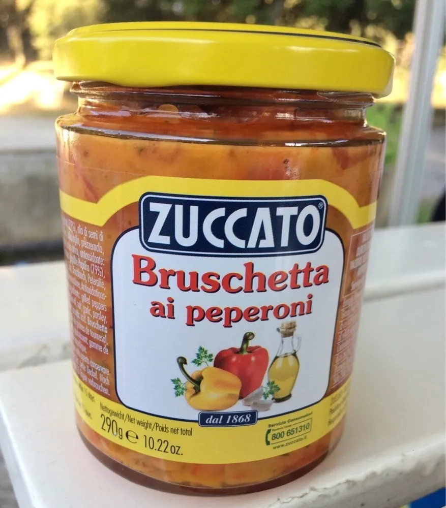 Bruschetta ai peperoni