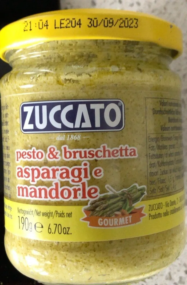 Pesto asparagi e mandorle