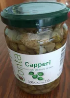 Capperi aromatizati all'aceto di vino