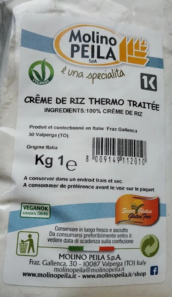 Crème de riz