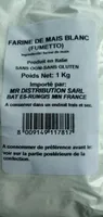 Farine de maïs blanc